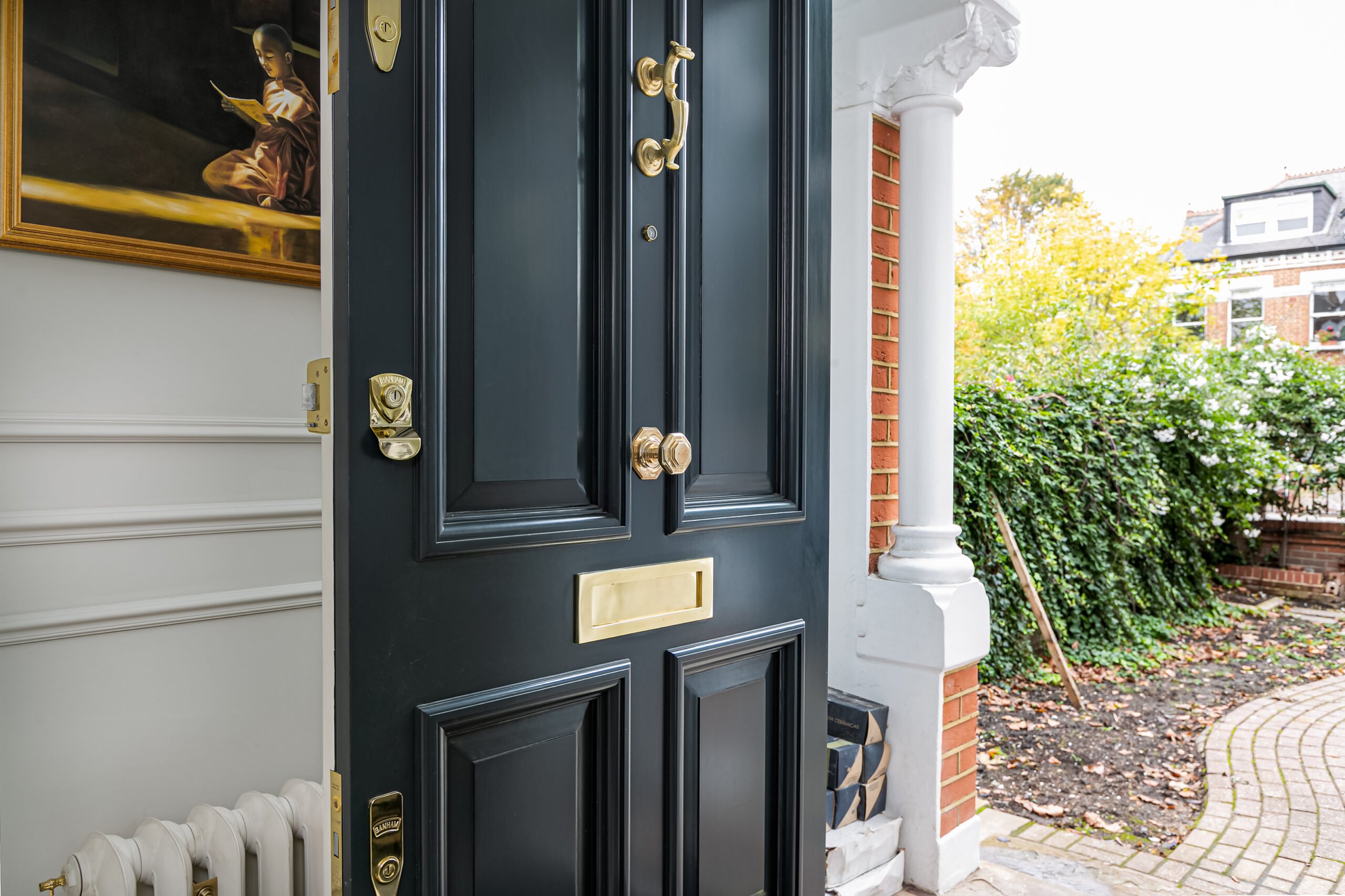 Black Victorian Door