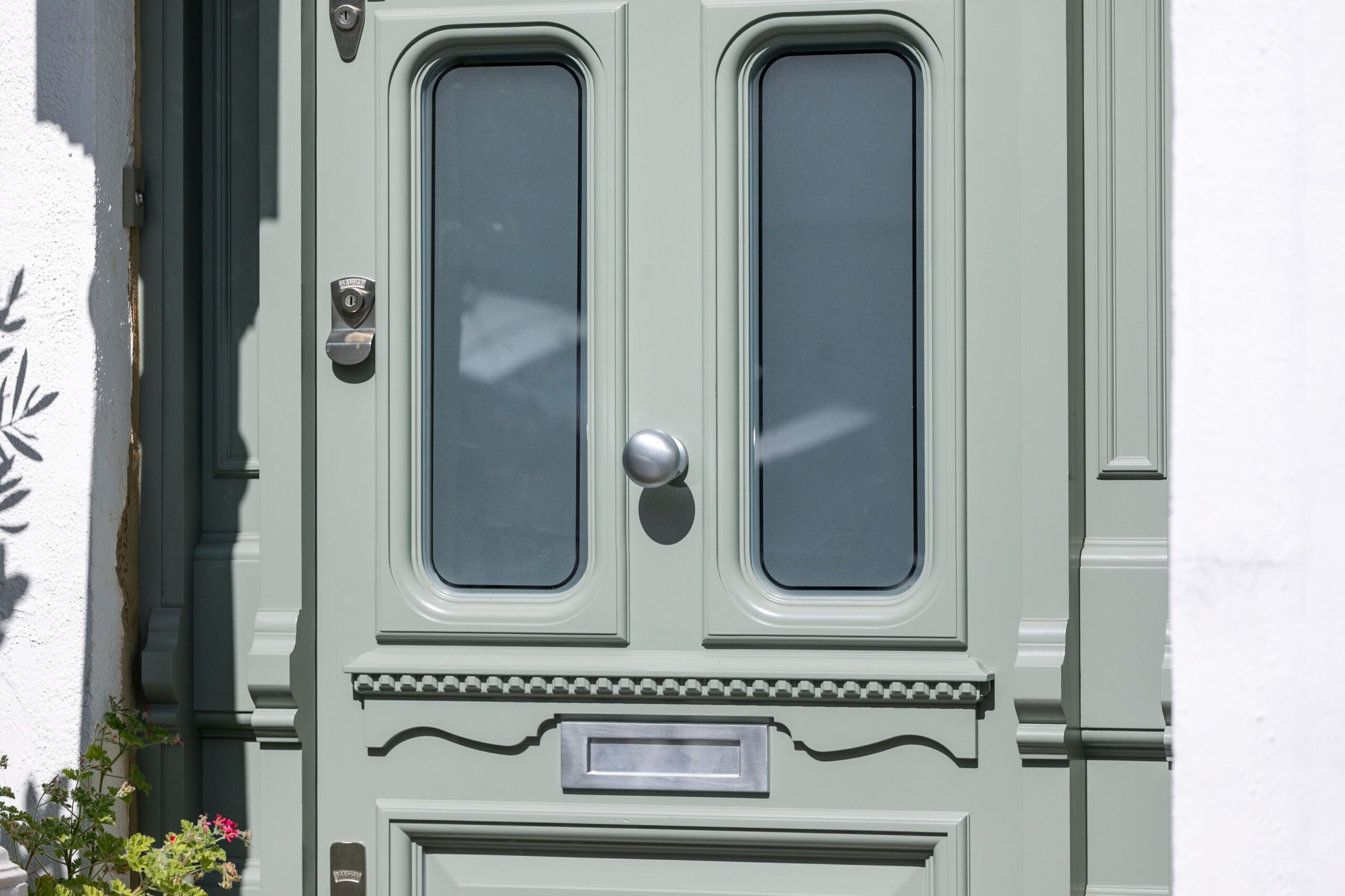 Castle grey front door