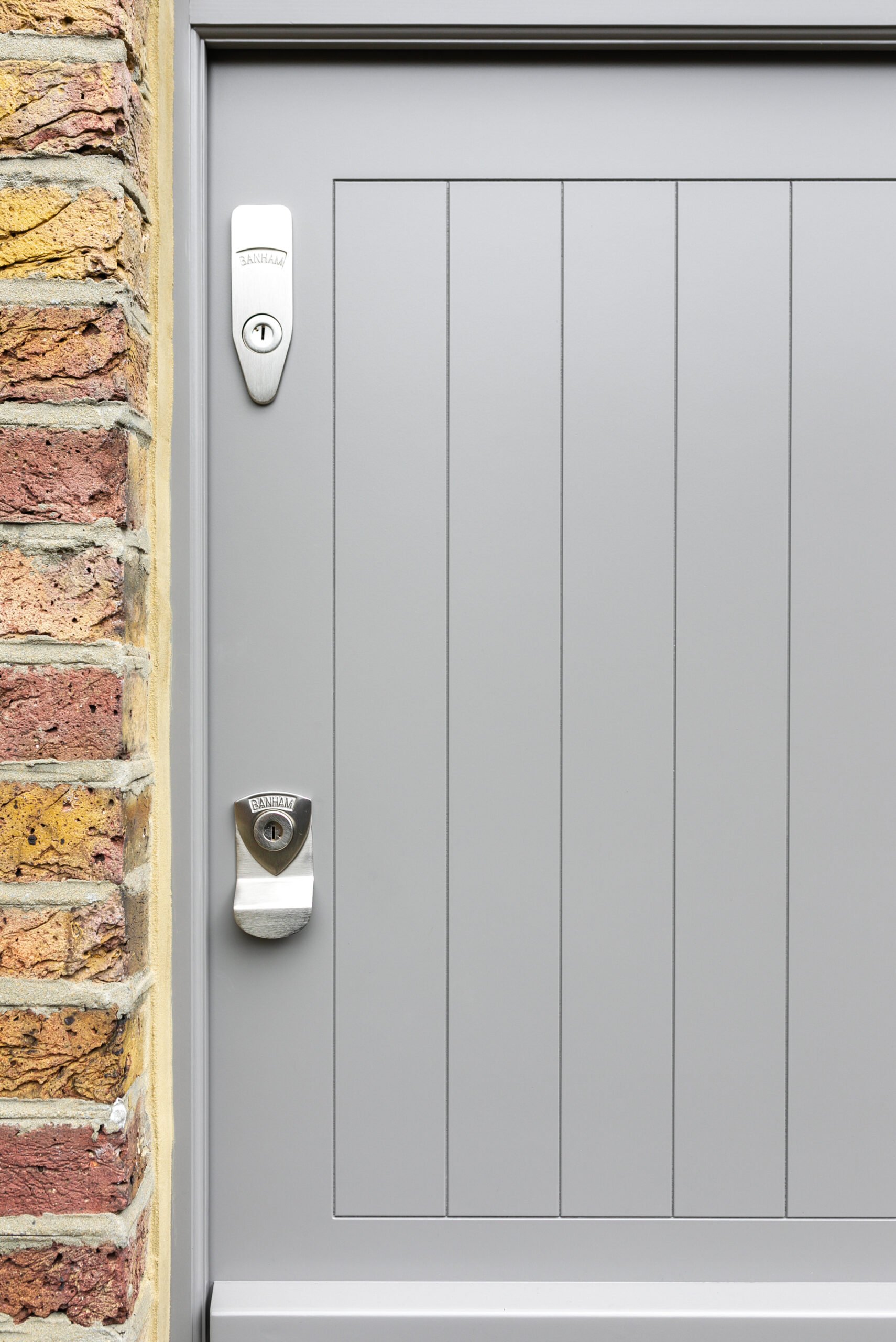 Farrow & Ball No.276 'Mole's Breath' front door