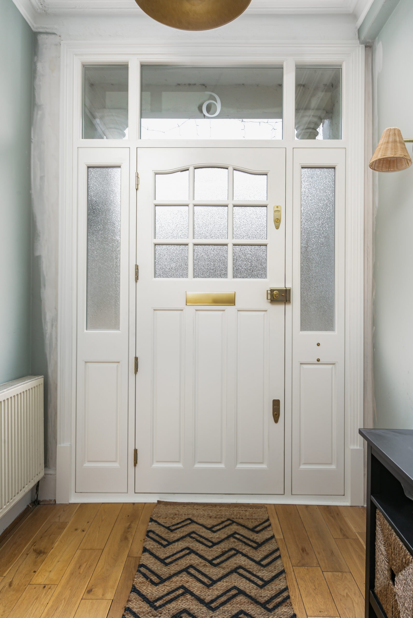 Farrow & Ball No2005 'All White' front door