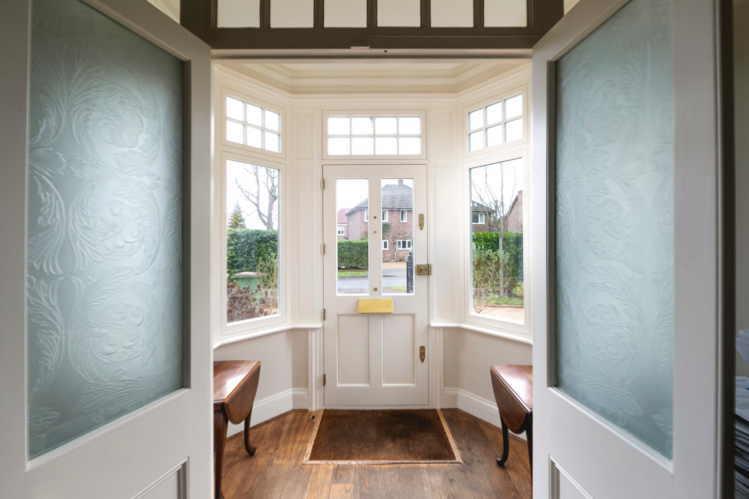 Farrow & Ball No239 'Wimborne White' front door