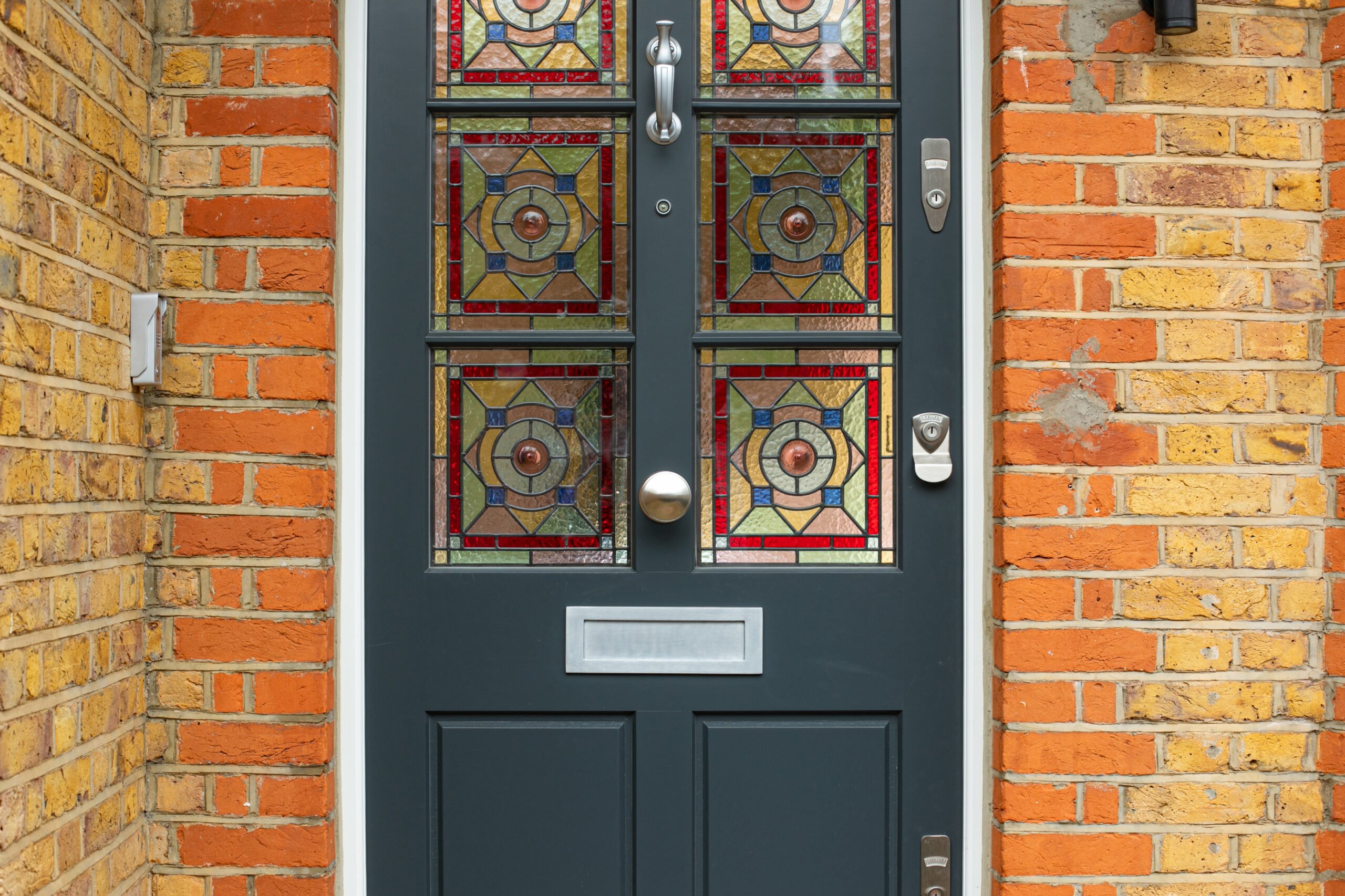 RAL 7016 'Anthracite Grey' front door