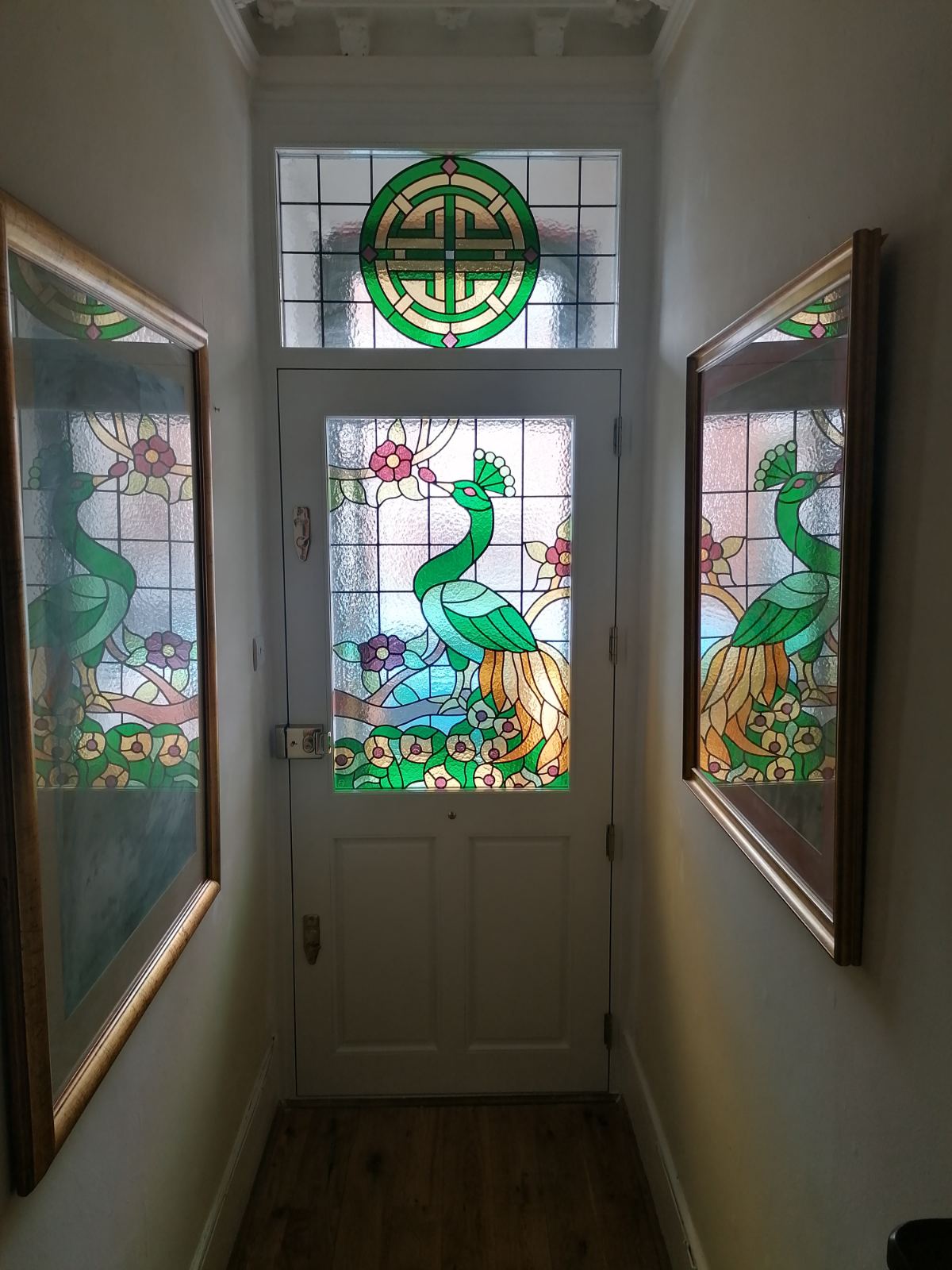 Stained Glass Front Door Detail 4